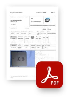 sample pdf report