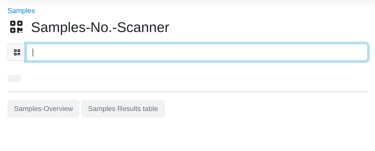 Scanning Samples in LDB-LIMS Using Barcodes and QR Codes