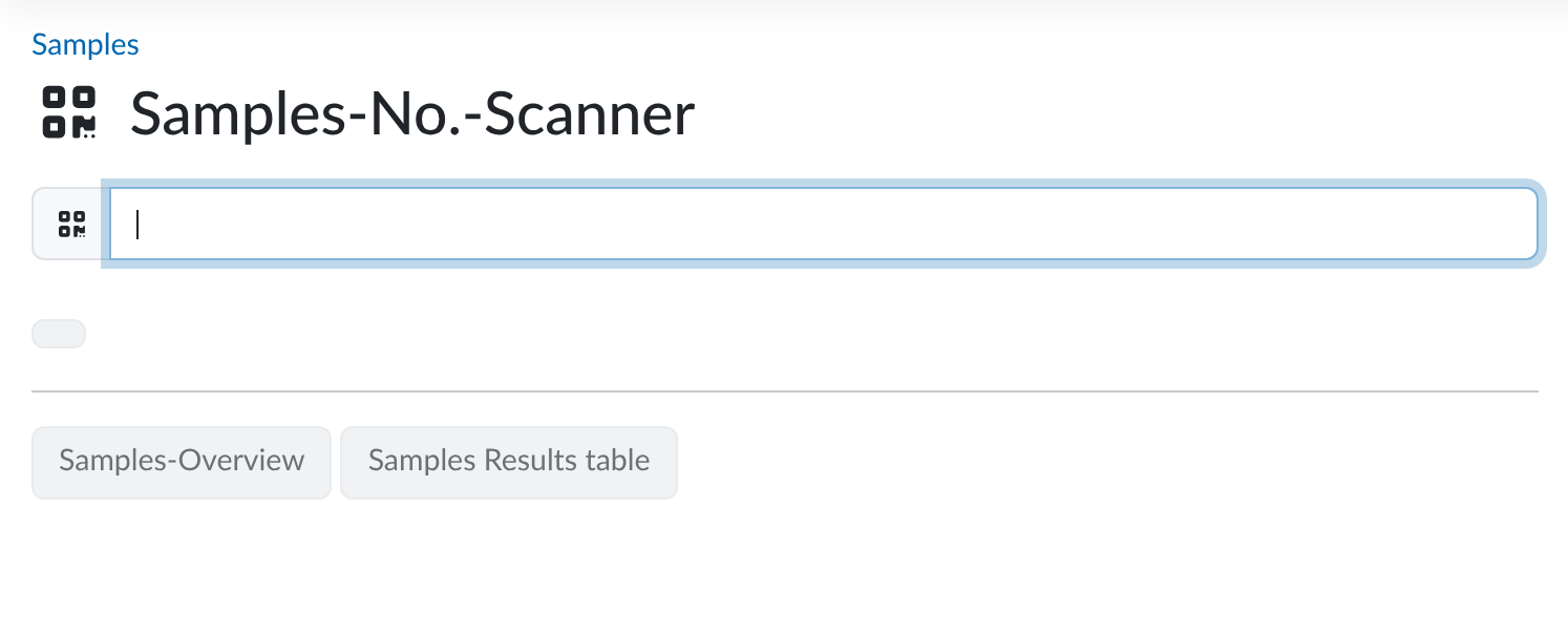 Scanning Samples in LDB-LIMS Using Barcodes and QR Codes